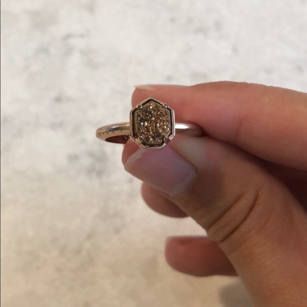 Rose Gold Kendra Scott Ring